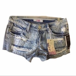 NWT YMI jean shorts Sz. 1